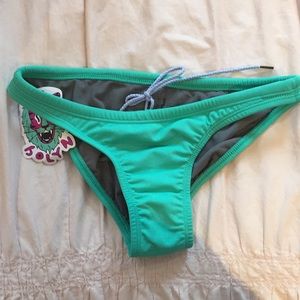Jolyn aqua bathing suit bottoms
